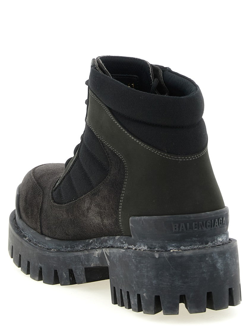 Balenciaga Combat Strike' Ankle Boots