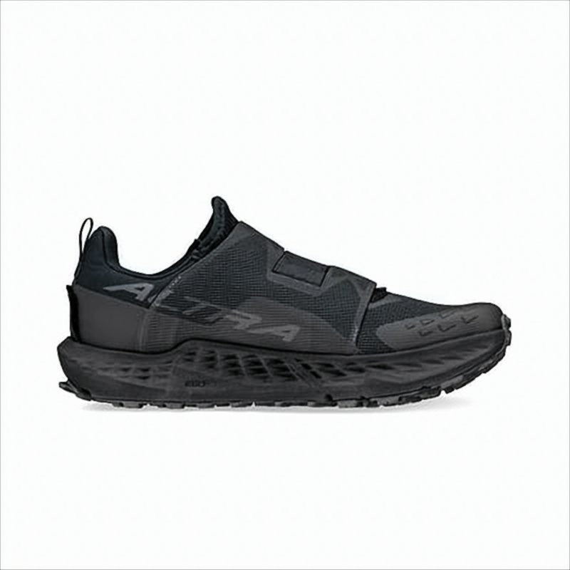 Altra Black Mesh Sneakers With Vibram Sole