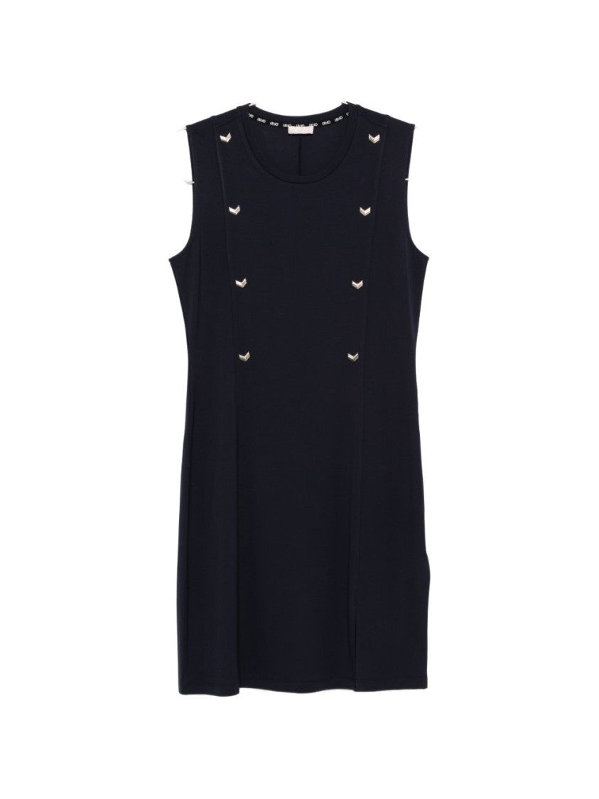 Liu Jo Night Blue Sky Embellished Day Dress