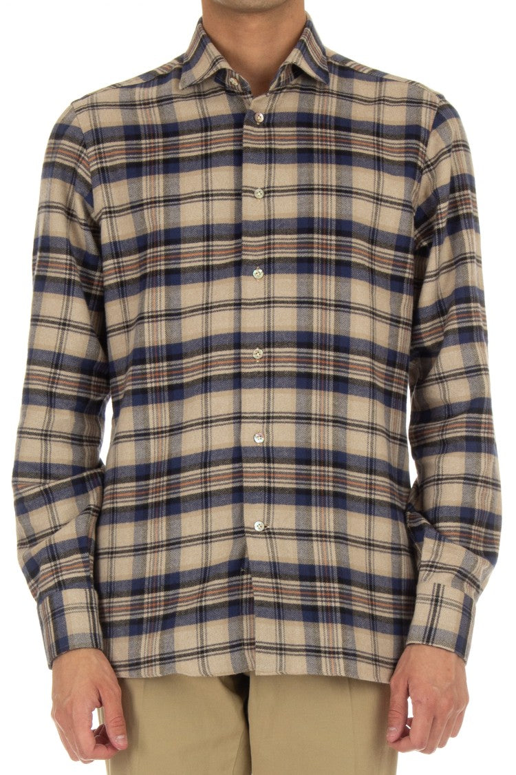 Borriello Check Flannel Shirt