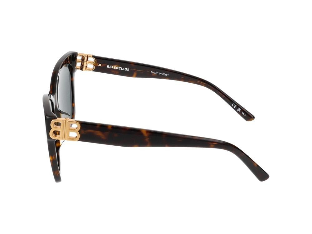 Balenciaga Sunglasses Bb0102sa 002 Havana Gold Green 57/16/145