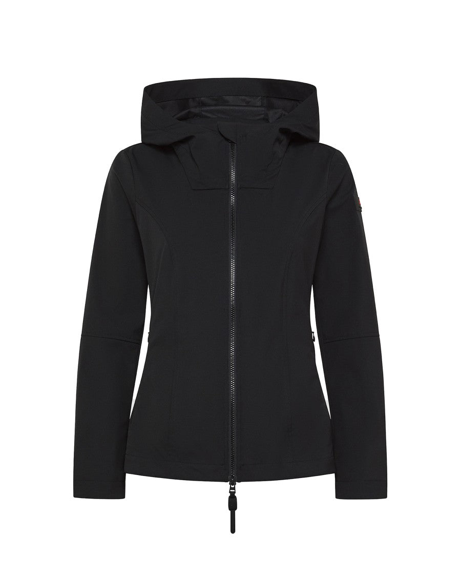 Peuterey Black Cropped Windbreaker