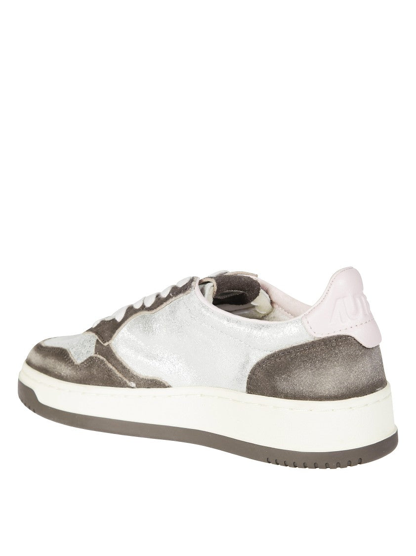 Autry White Low-Top Sneakers