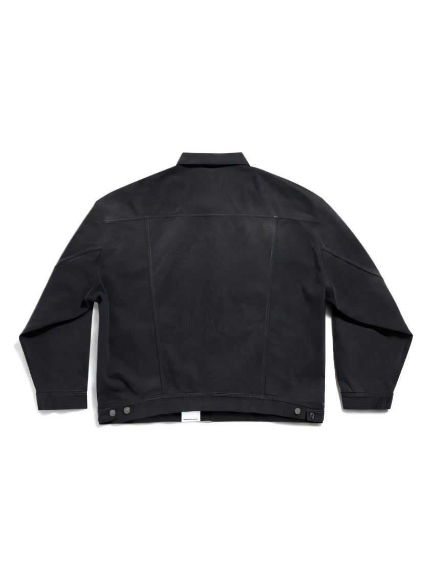 Balenciaga Black Denim Jacket