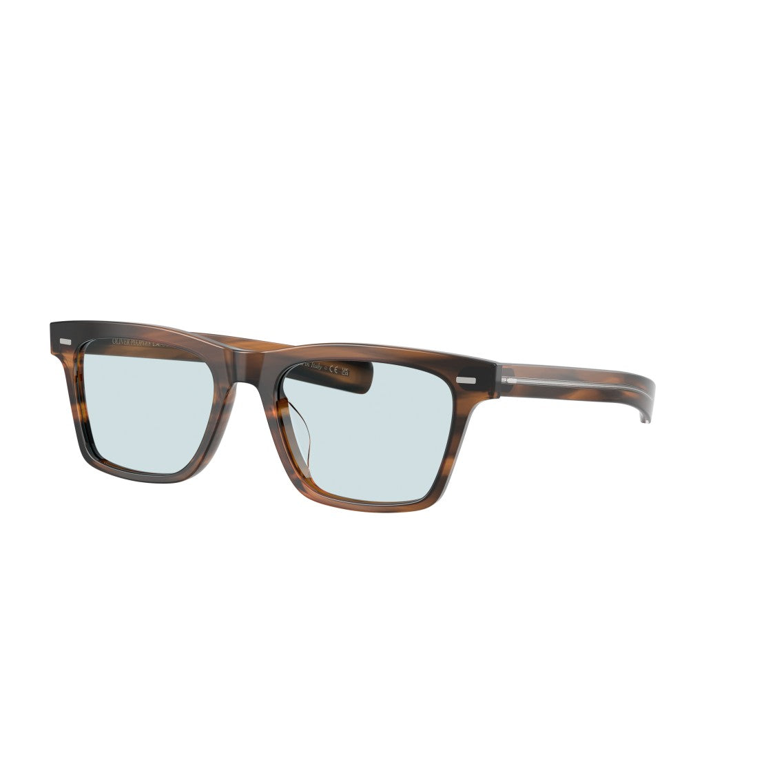 Oliver Peoples 0Ov5590su Tortoiseshell-Pattern Acetate Sunglasses With Subtle Blue Lenses