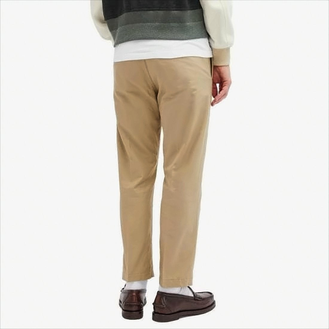 Visvim Pressed-Crease Brown Tailored Straight Pants