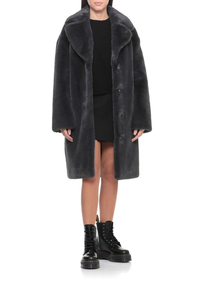 Dr. Martens Smooth Leather Platform Boots With Side Zip Closure