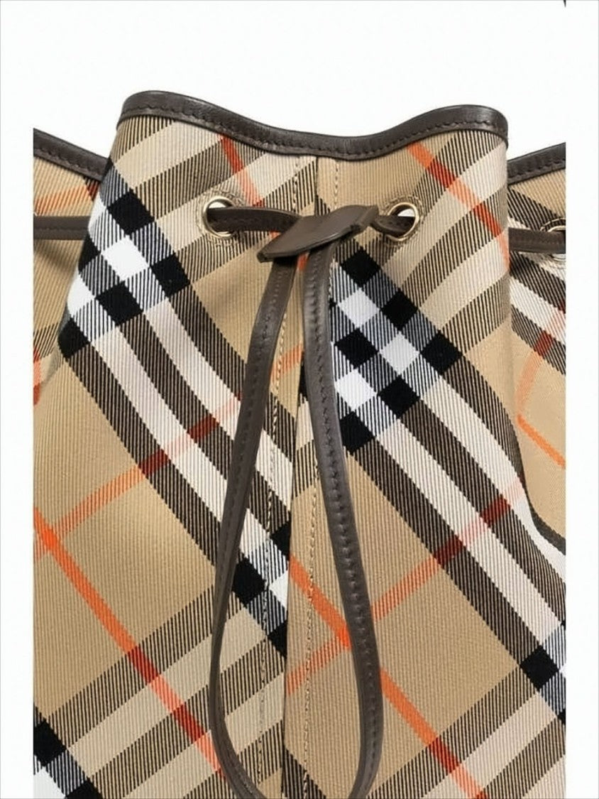 Burberry Vintage Check Bucket Shoulder Bag