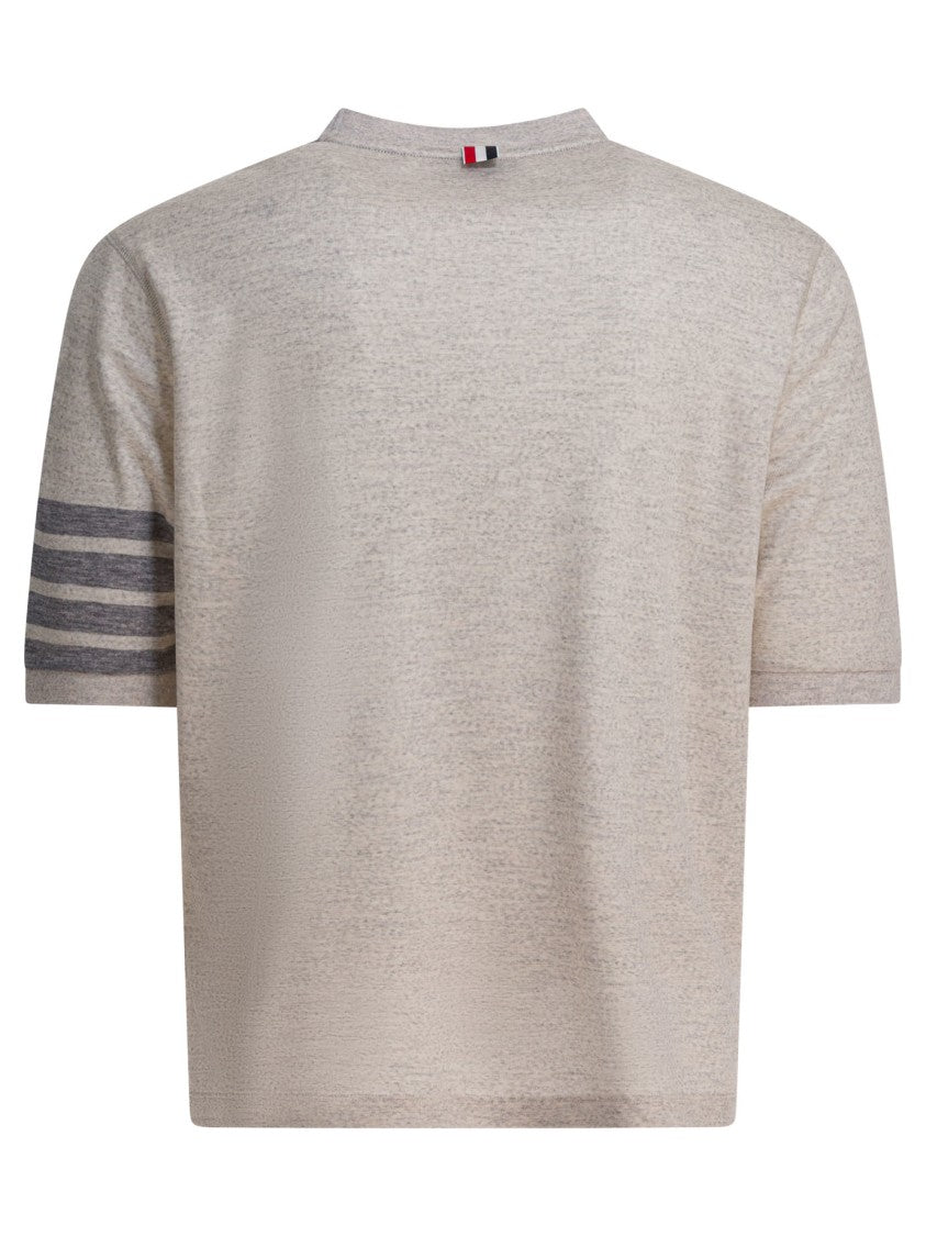 Thom Browne "4Bar" Wool T-Shirt