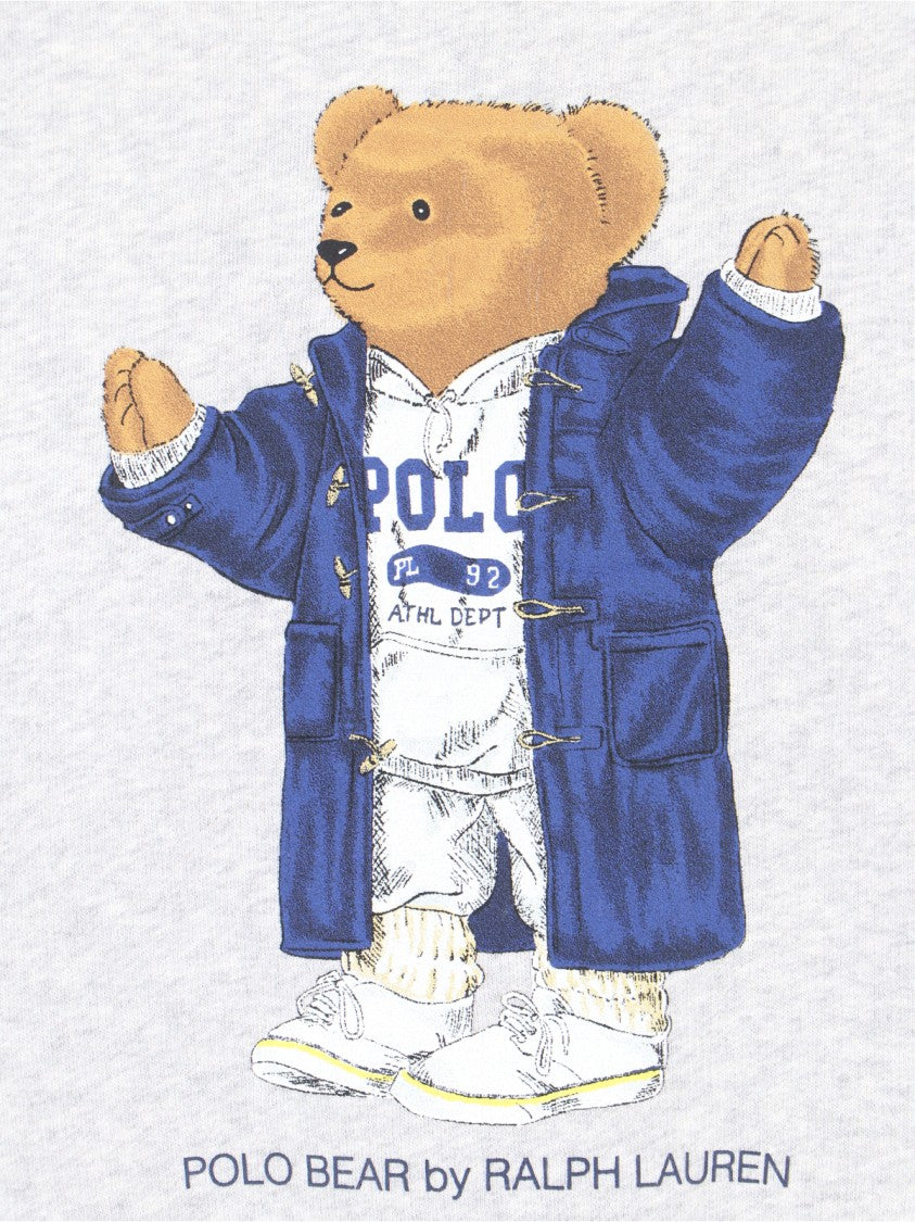 Polo Ralph Lauren Crewneck Sweatshirt "Polo Bear" Grey