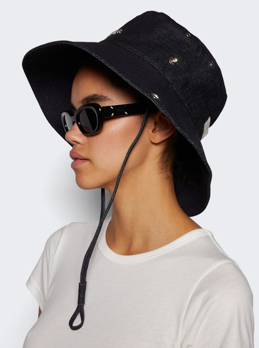 Jacquemus Le Bob De-Nimes Bucket Hat Navy
