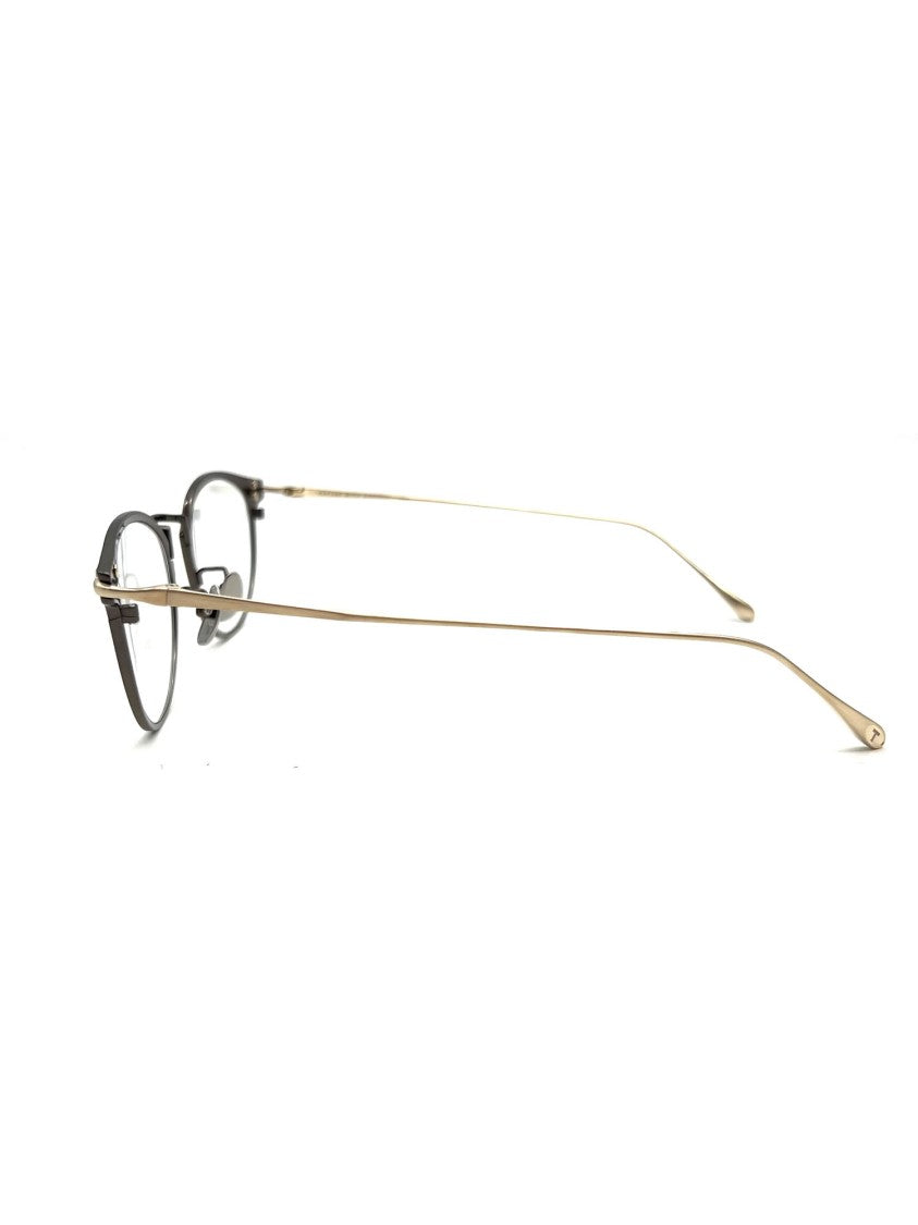 Taylor With Respect Sleek Grey Metal Optical Frames With Refined Detailing