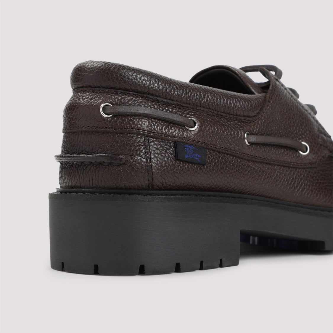 Burberry Raft Brown Leather Loafers