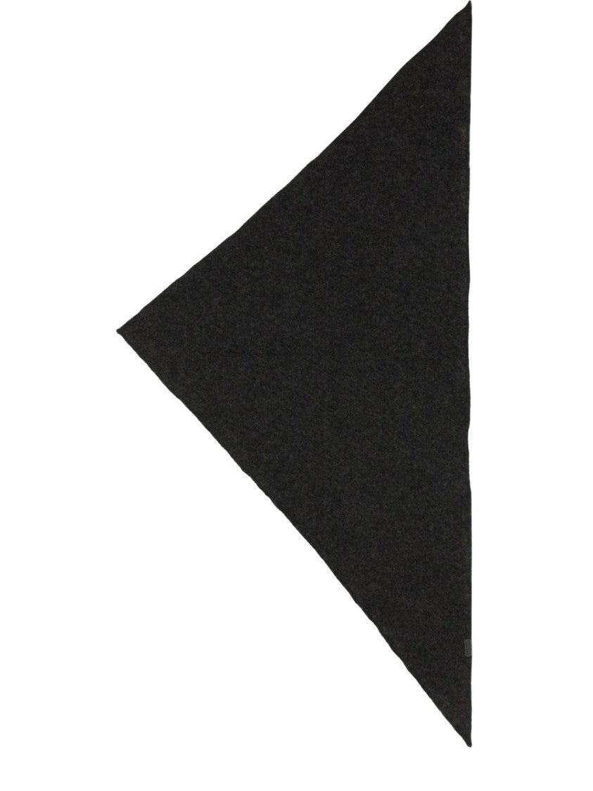 Brunello Cucinelli Cashmere Scarf With Unique Necklace Detail