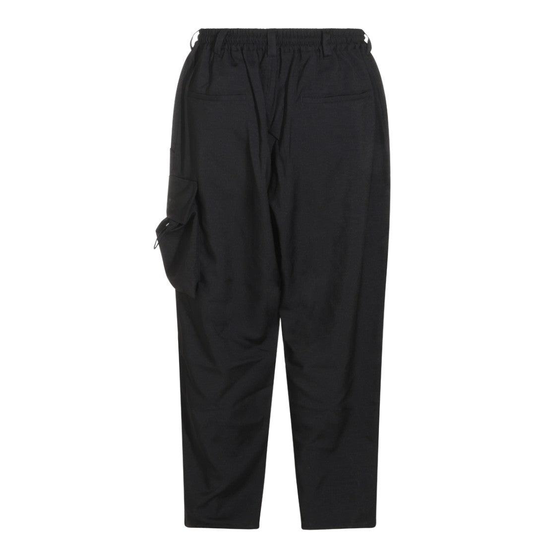Y-3 Relaxed Fit Black Trousers With Tapered Leg