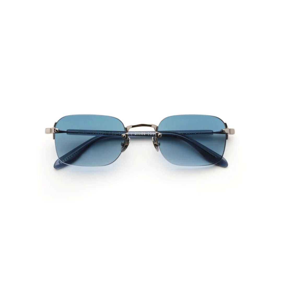 Gast Domsa Metal Frame Sunglasses With Blue-Tinted Lenses
