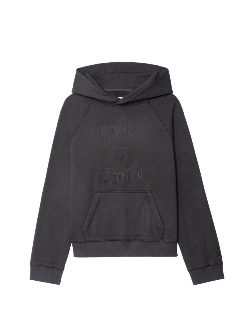 Zadig & Voltaire Graphical Black Sweatshirt
