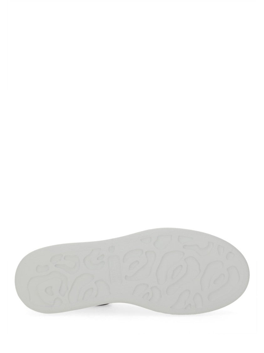 Alexander Mcqueen Oversized Calf Leather Suede Sneakers