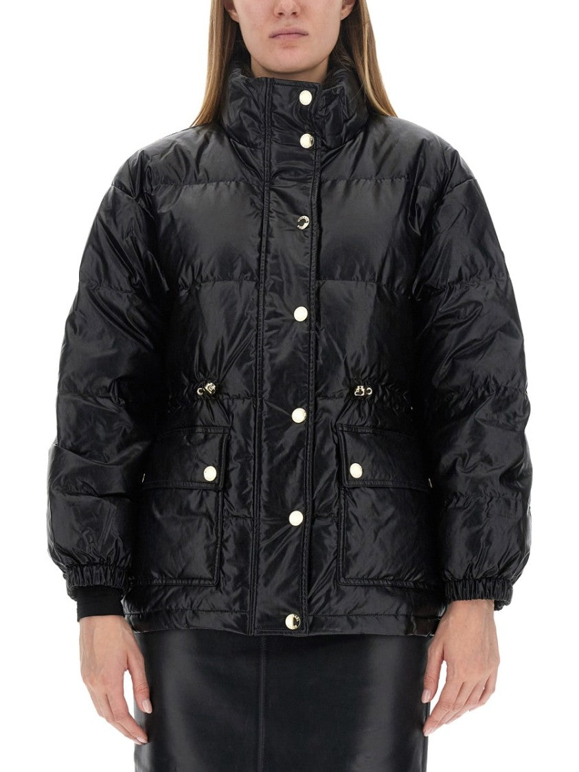 Michael Michael Kors Relaxed Fit Down Jacket With Hood