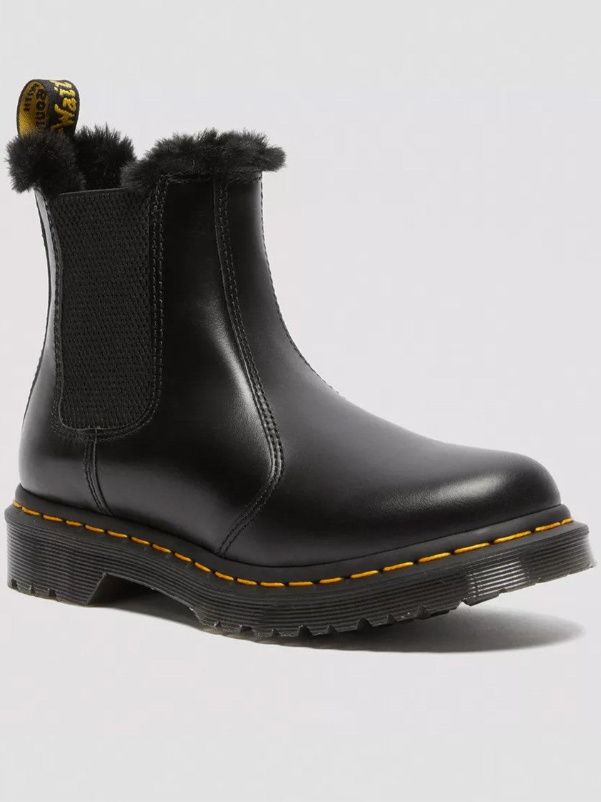 Dr. Martens 2976 Leonore Fur Lined Leather Boots
