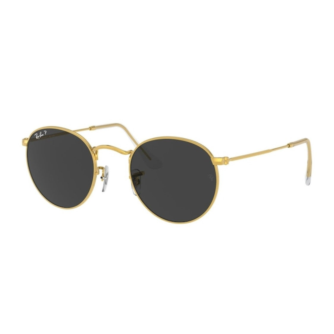 Ray Ban Gold Round Metal Rb3447 Metal Round Sunglasses