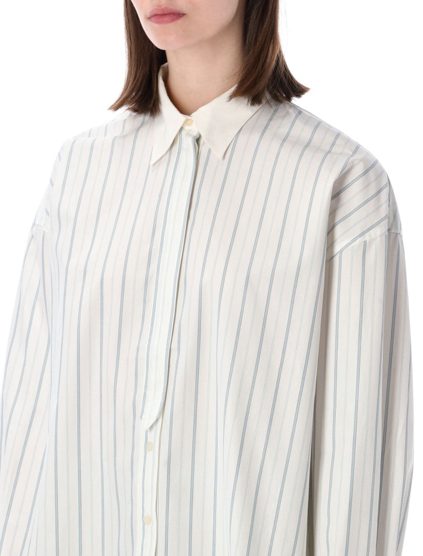 Soeur Idesia Ampi Striped Poplin Shirt