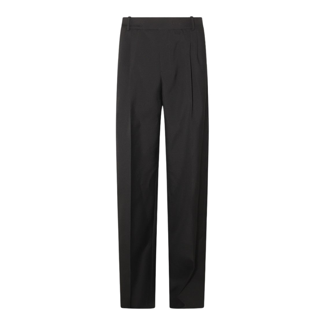Alexander Mcqueen Tailored Black Trousers With Straight Leg And Refined Detailing