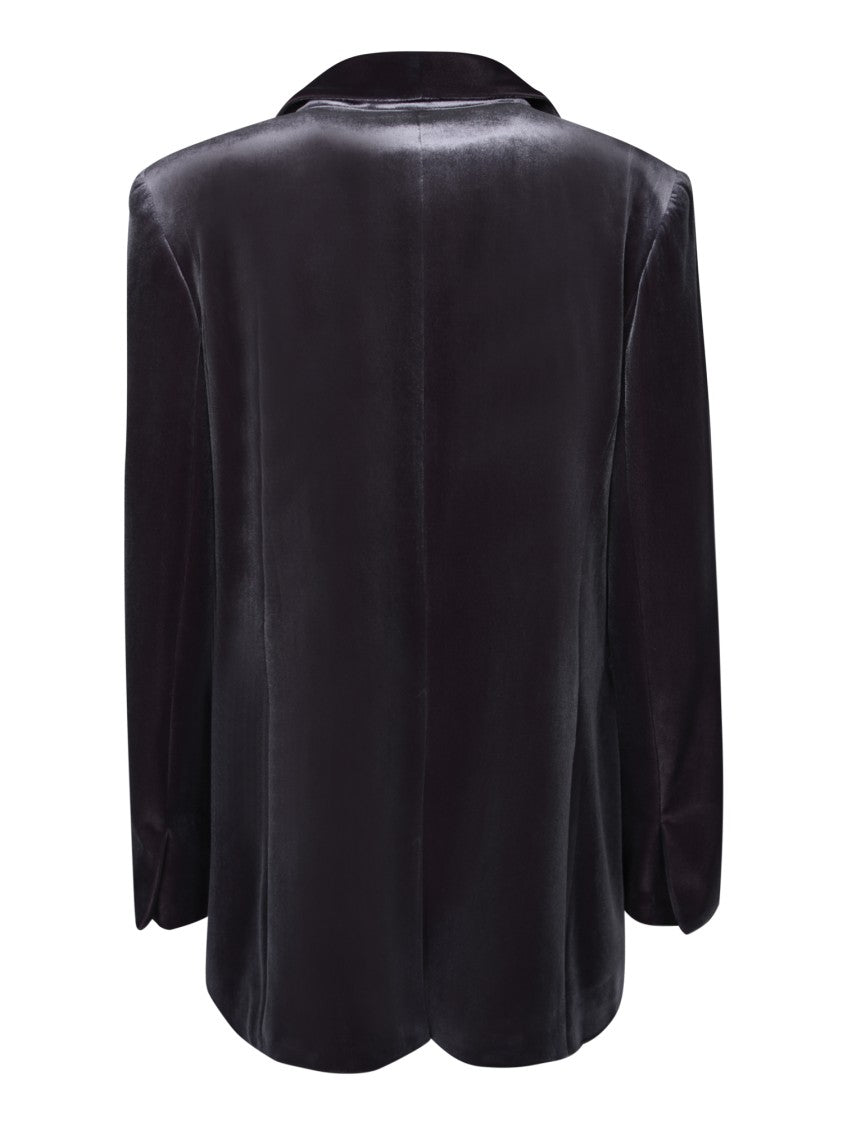 Blanca Vita Grey Single-Breasted Balzer