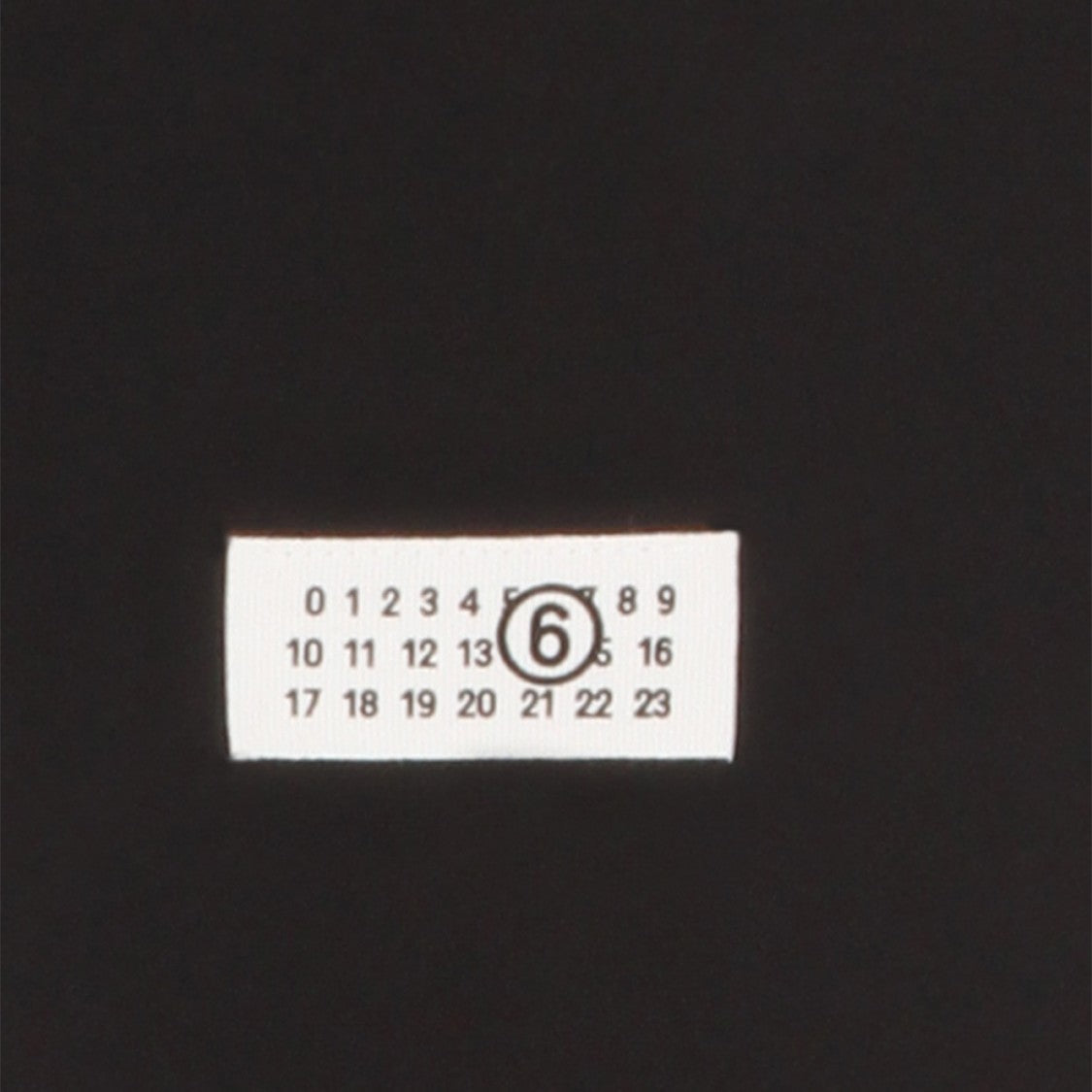 Mm6 By Maison Margiela Black Cotton T-Shirt