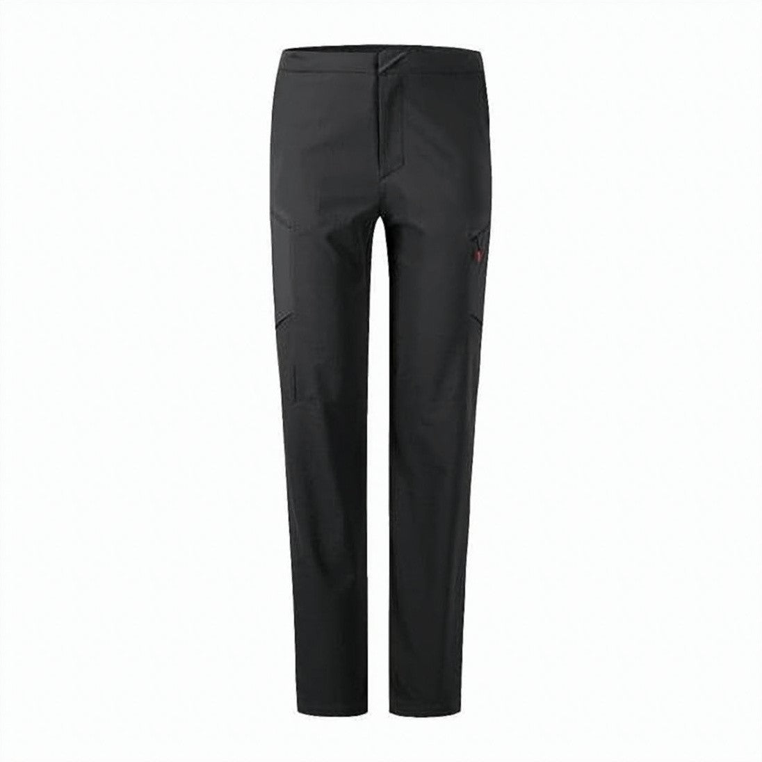 Montura Minimalist Black Straight Pants With Classic Waistband