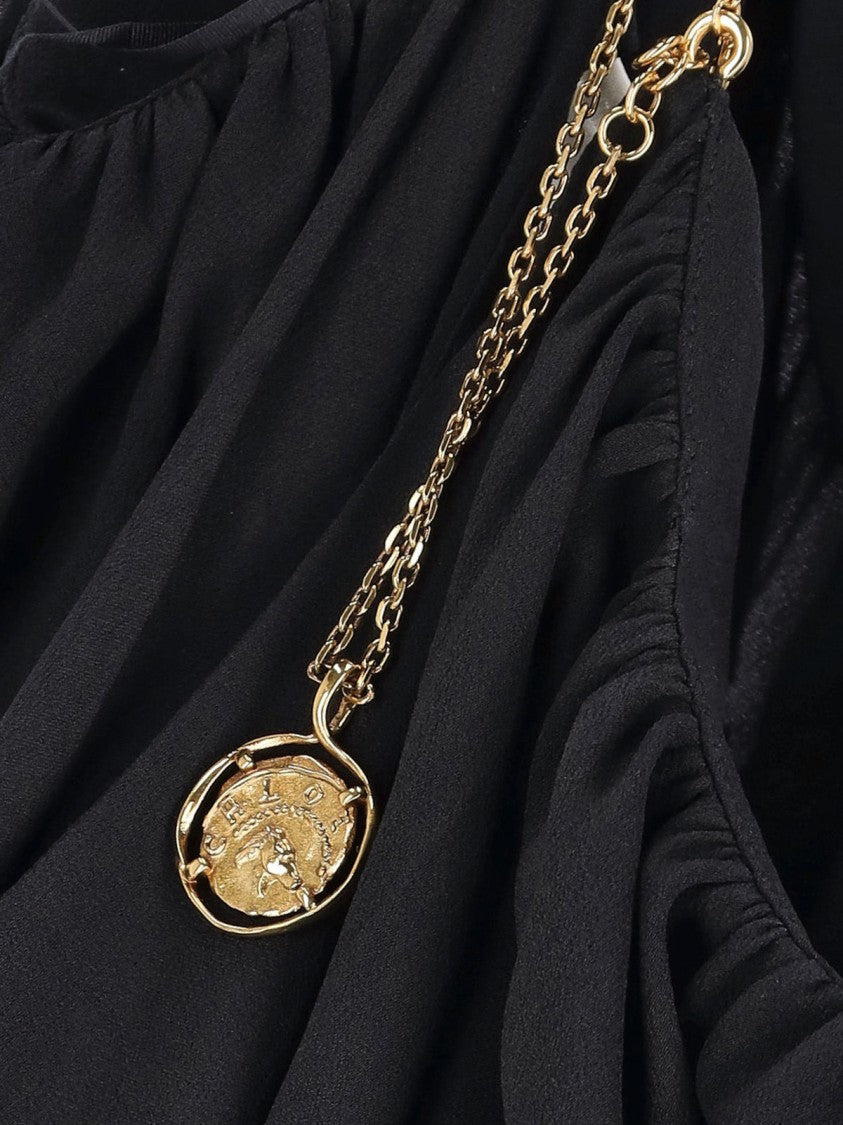 Chloé Maxi Silk Dress – Black