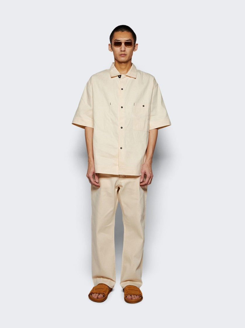 Jacquemus De-Nîmes Aloe Shirt Off White