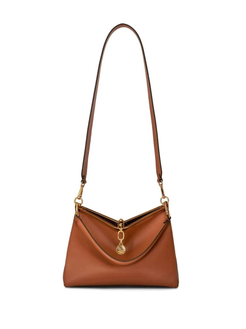 Etro Structured Leather Clutch Bag