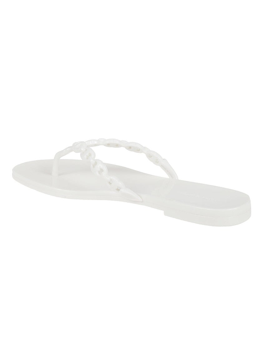 Tory Burch Gemini Thong Sandals With Chain-Link Detailing