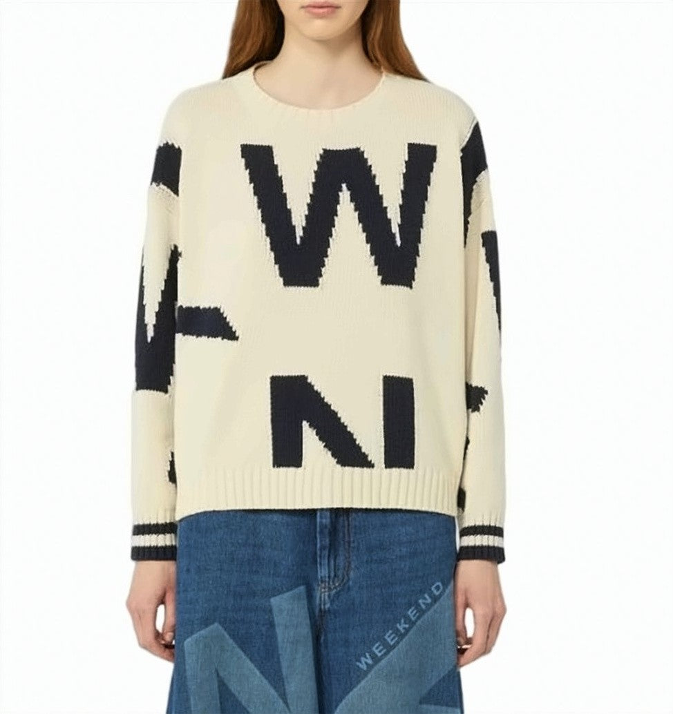 Weekend Wkdcelebre Cotton Blend Sweater