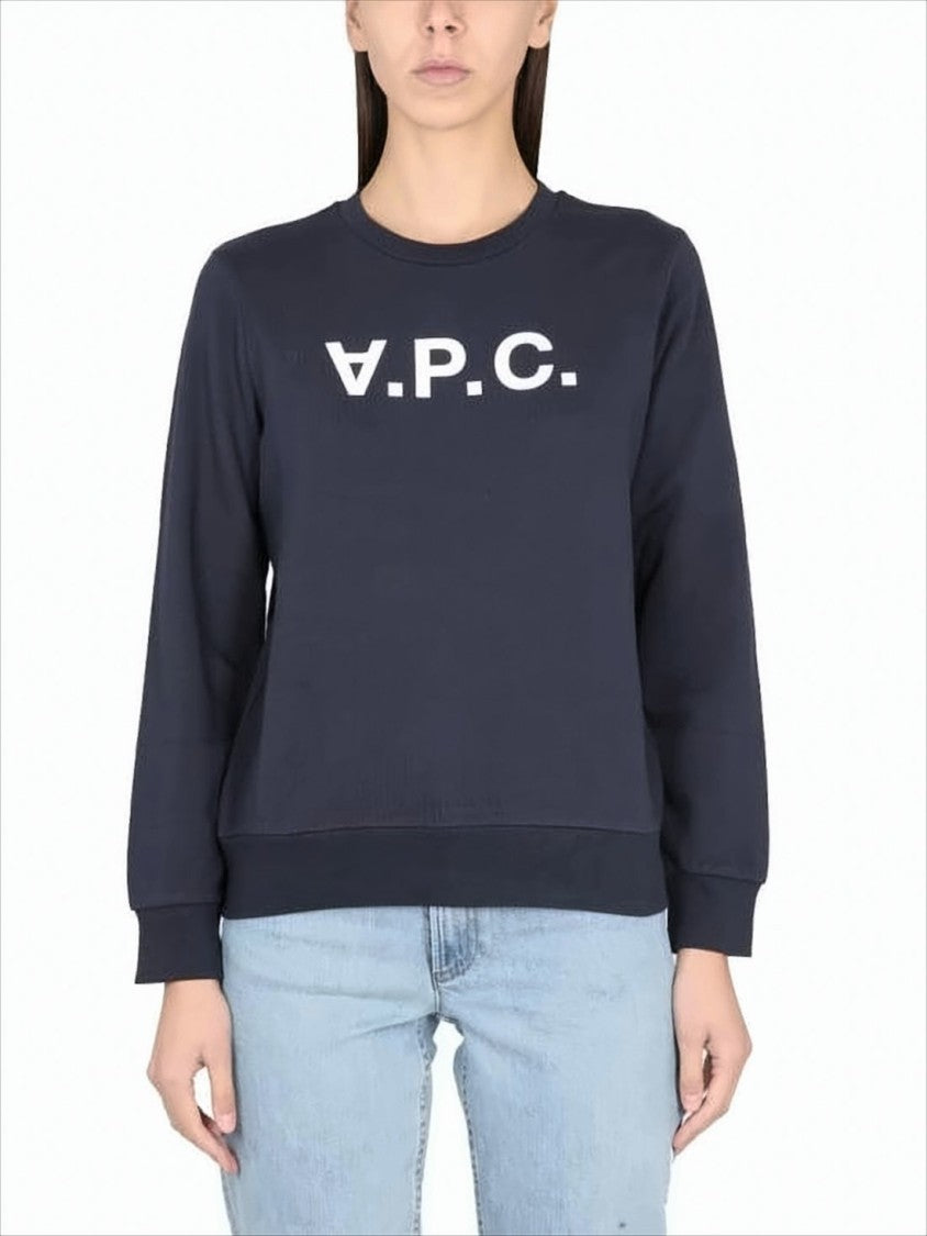 A.P.C. Long-Sleeve Crewneck Sweatshirt
