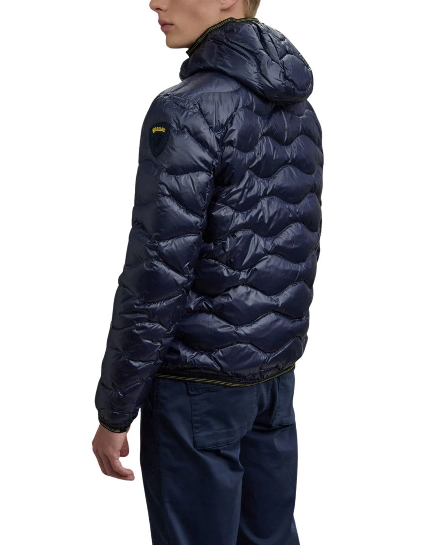 Blauer Wave — Hooded Down Jacket