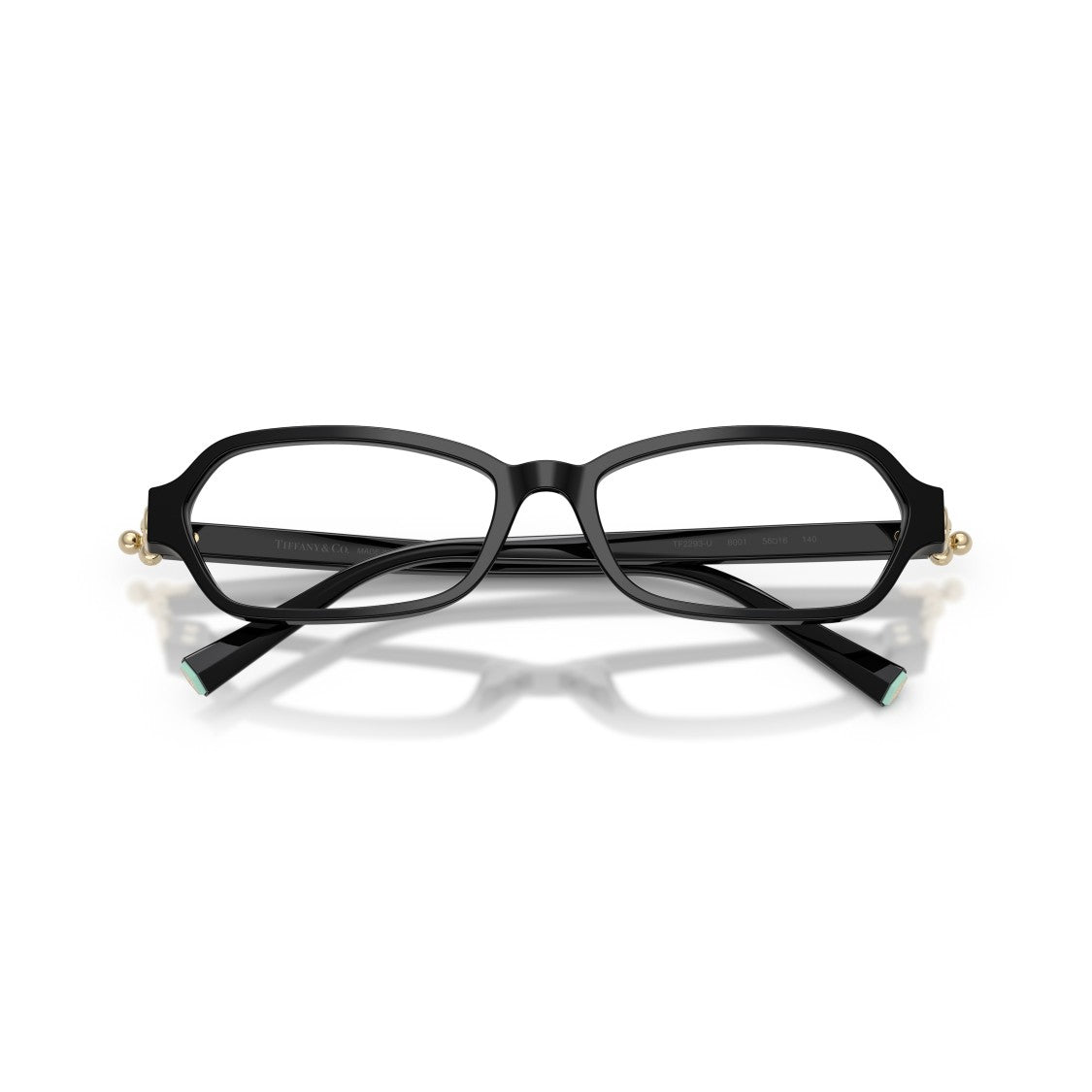 Tiffany & Co. 0Tf2293u Rectangular Black Acetate Eyeglasses