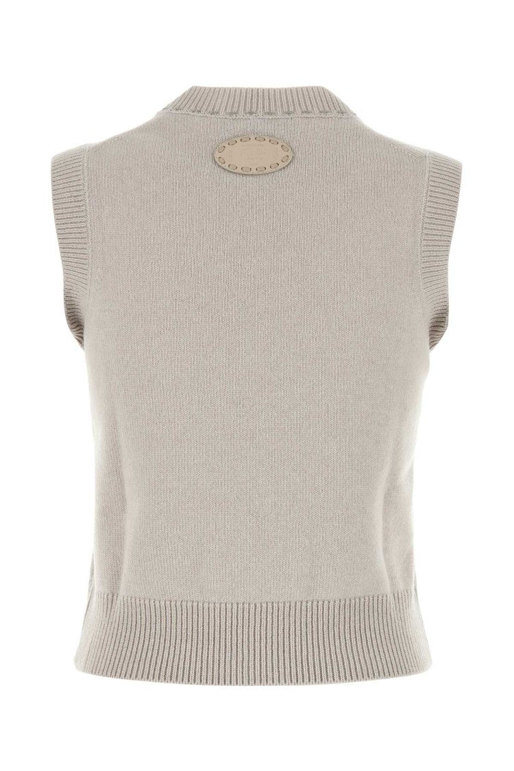 Fendi Cappuccino Cashmere Vest
