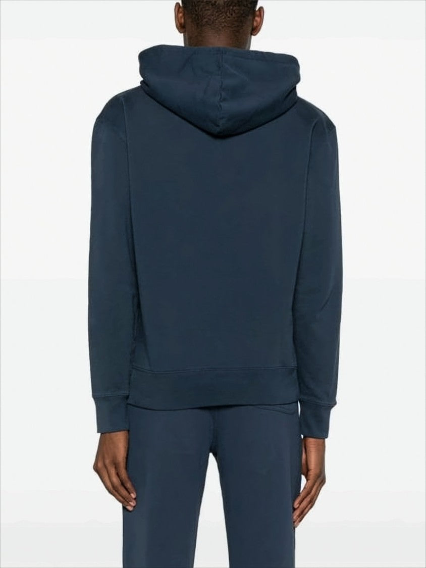 Maison Kitsuné Embroidered Fox Logo Pullover Hoodie