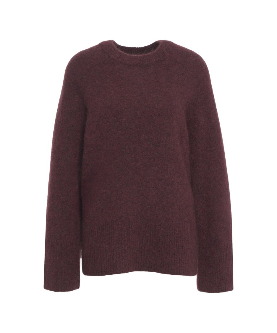 Second Female Relaxed Fit Knit Sweater With Ribbed Detailing