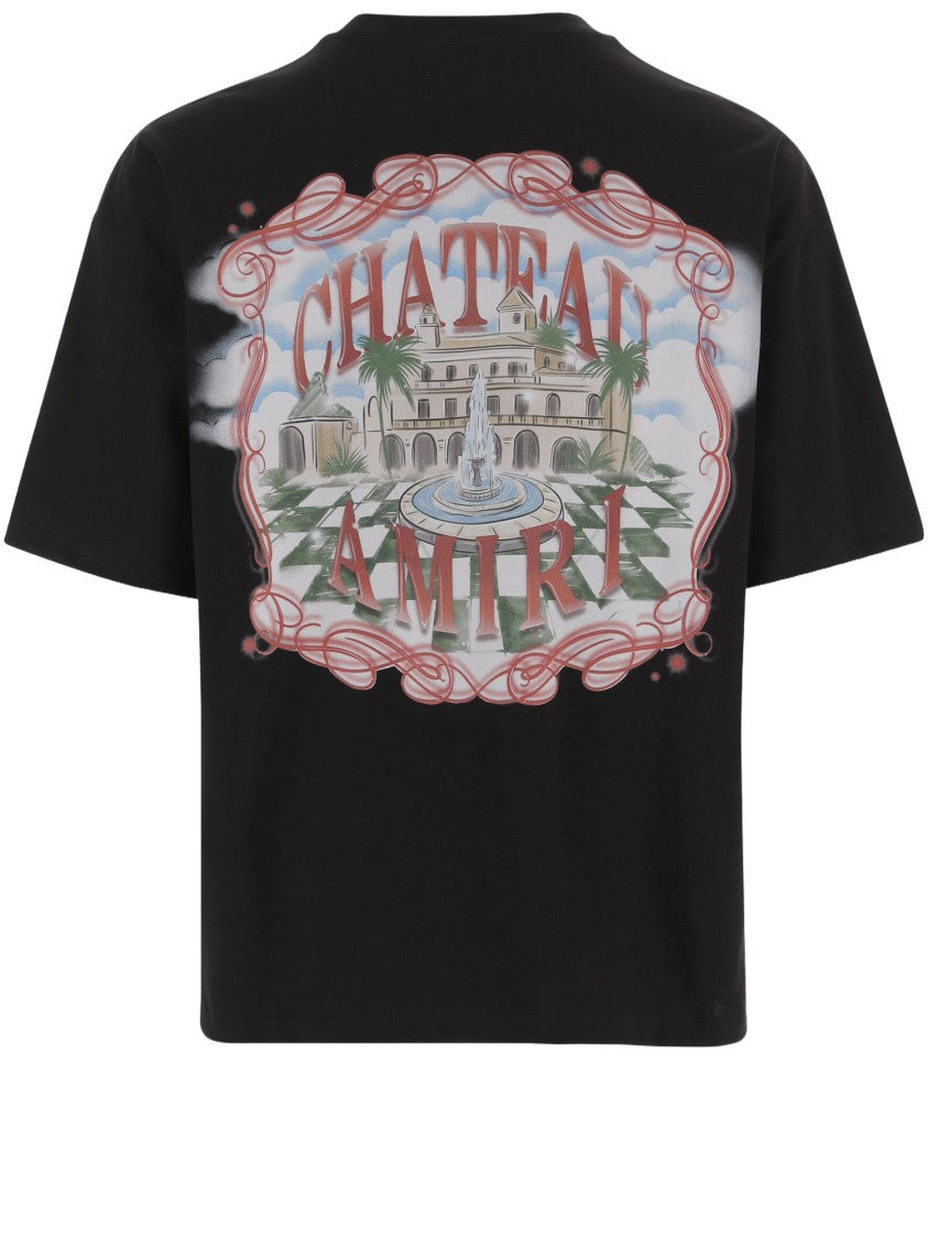 Amiri Scenic Print Cotton T-Shirt
