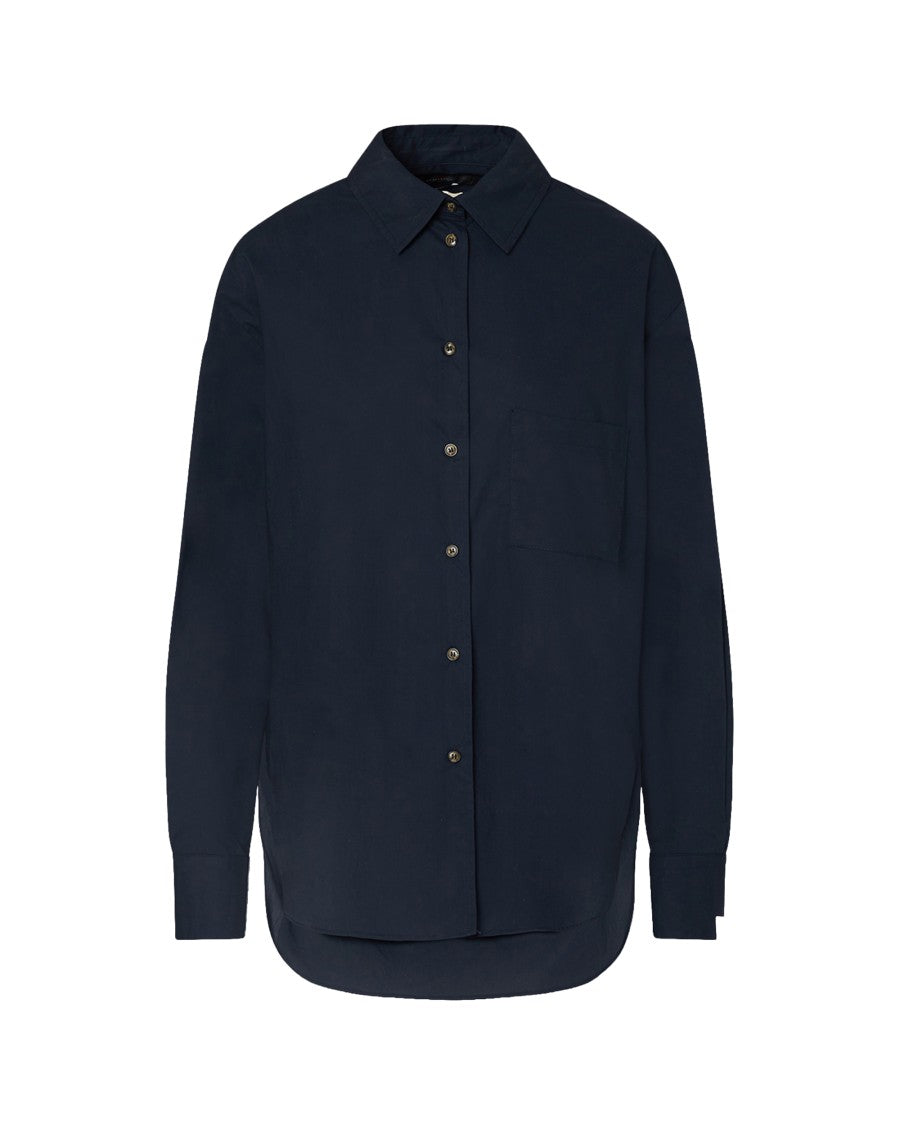 Peuterey Buller Shirt In Oriental Blue
