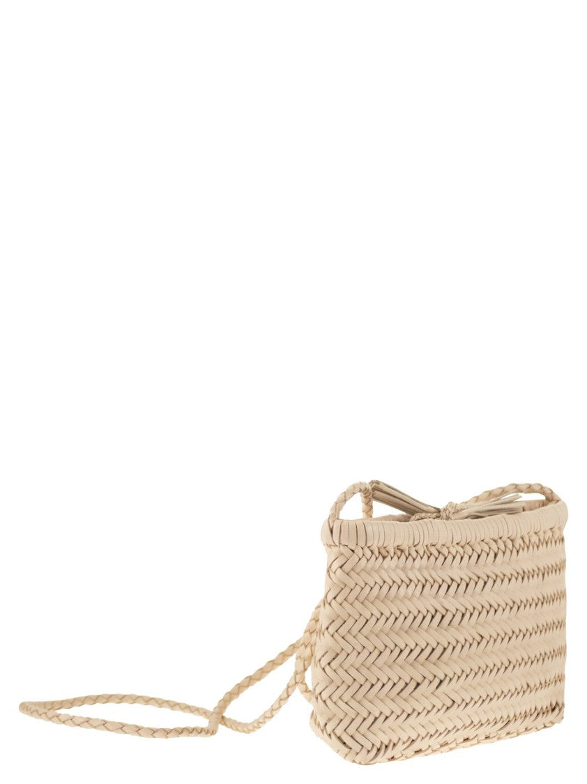 Dragon Minsu - Mini Woven Leather Bag