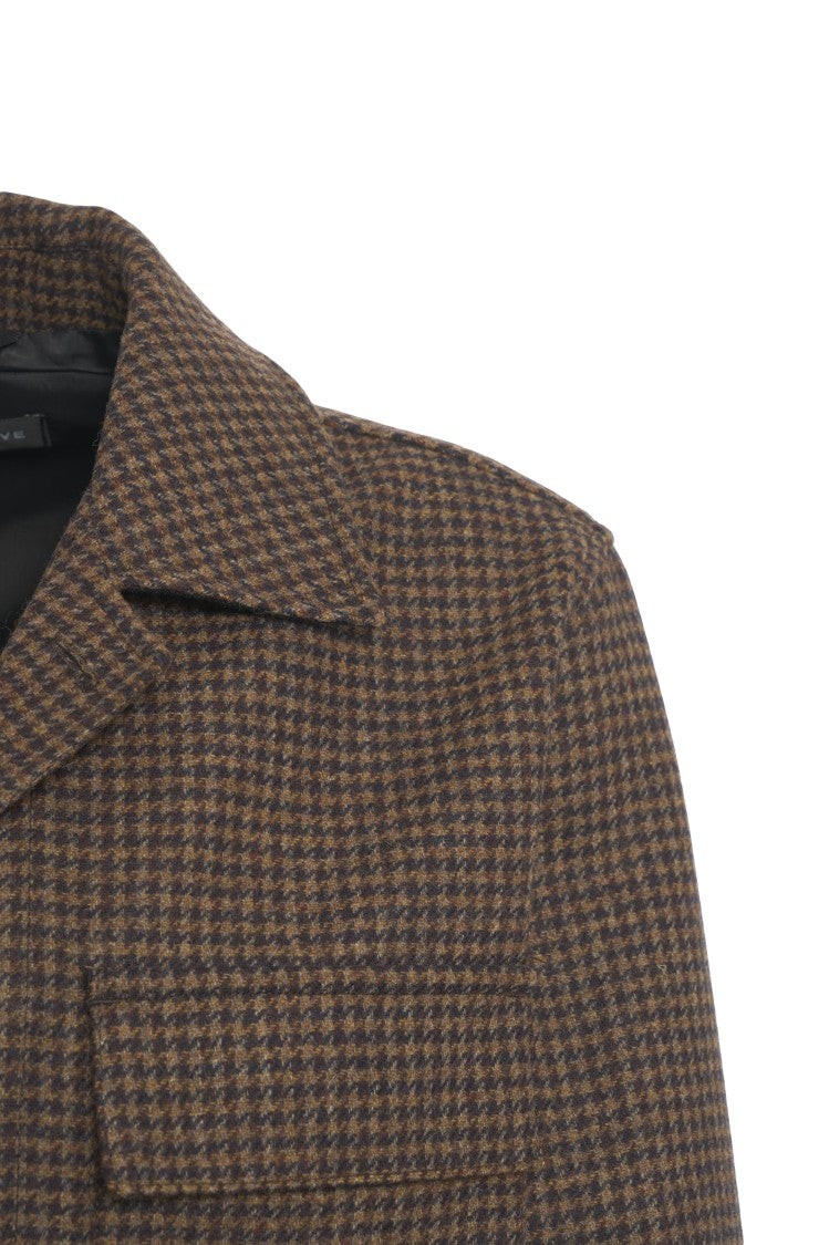 Department Five Blazer Con Motivo Pied De Poule