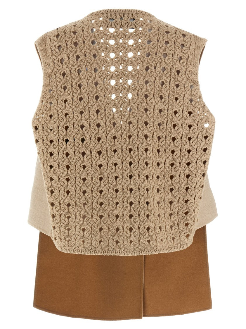 Fabiana Filippi Tricot Wool Vest