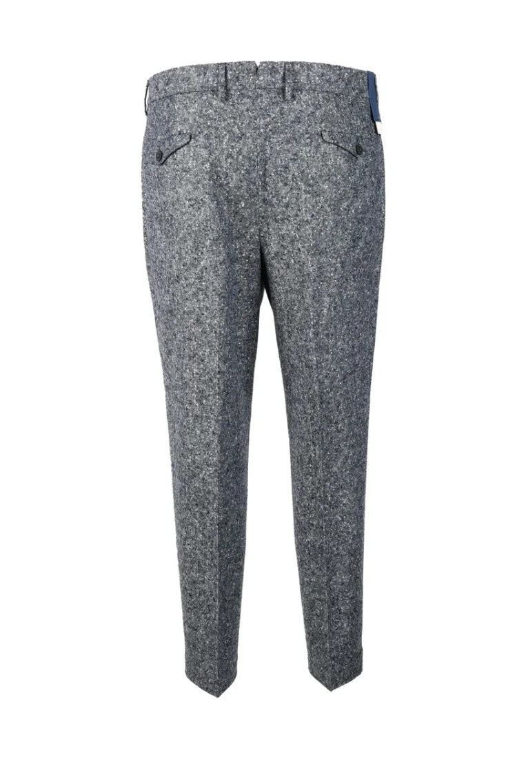 Santaniello Rima Rima Wool Trousers - Blue