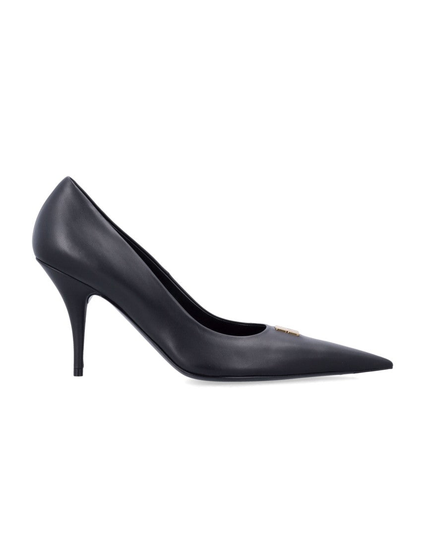 Balenciaga Avenue Bb Leather Pumps