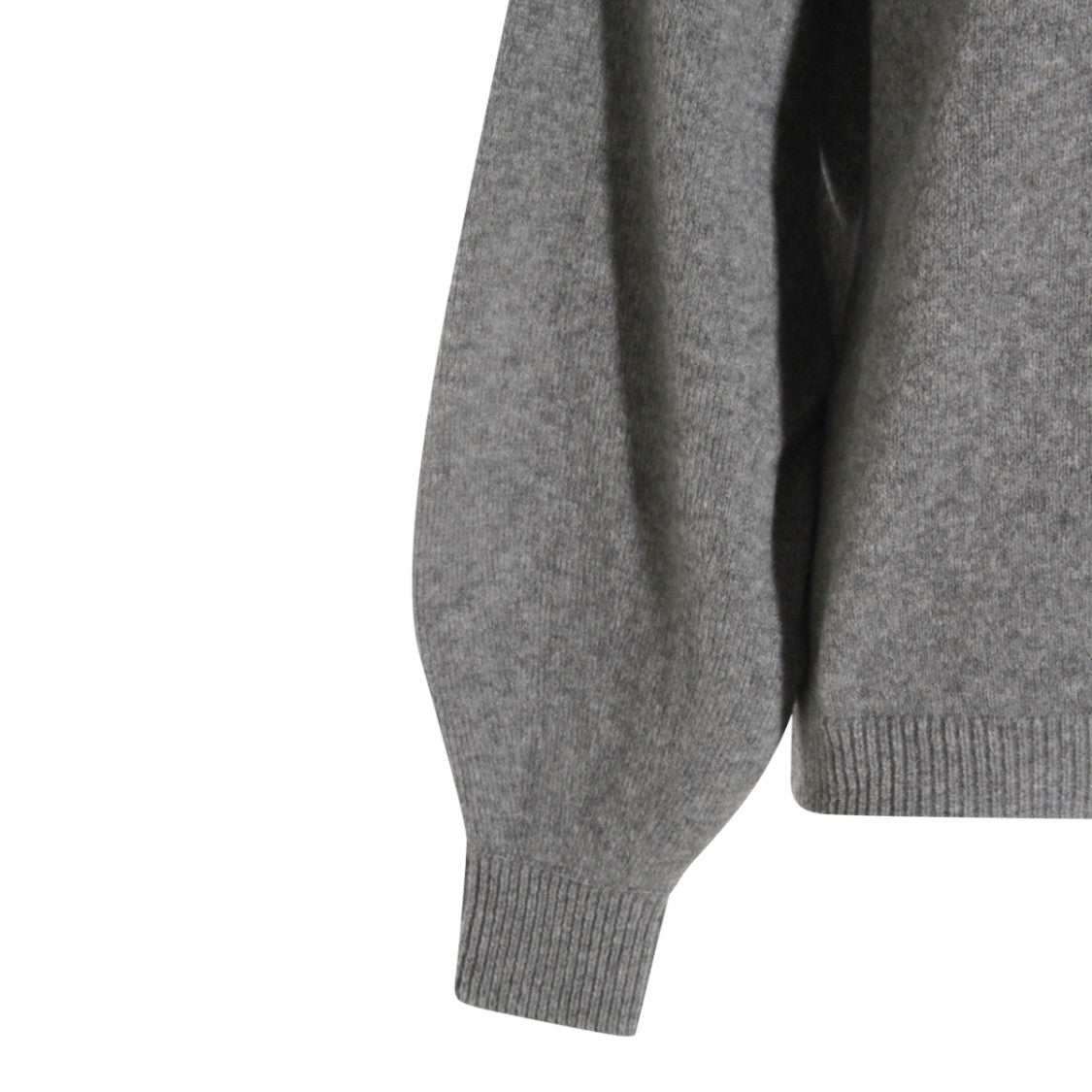 Malo Grey Cotton Knitwear