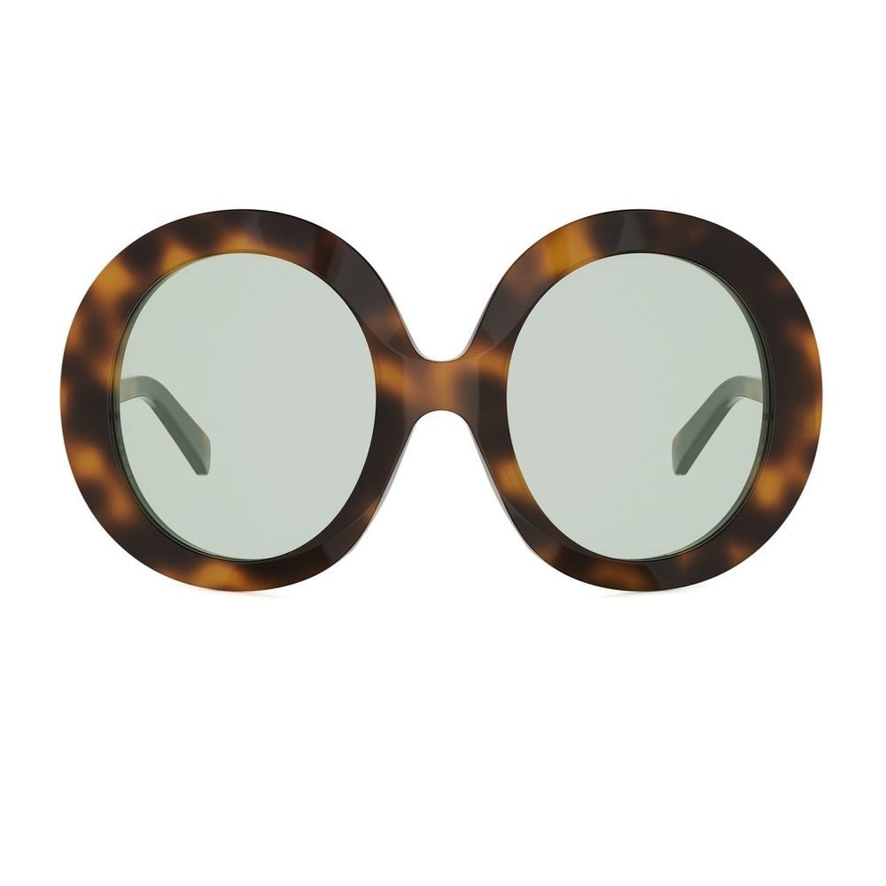 Celine Havana Cl40345i Disc Round Acetate Sunglasses